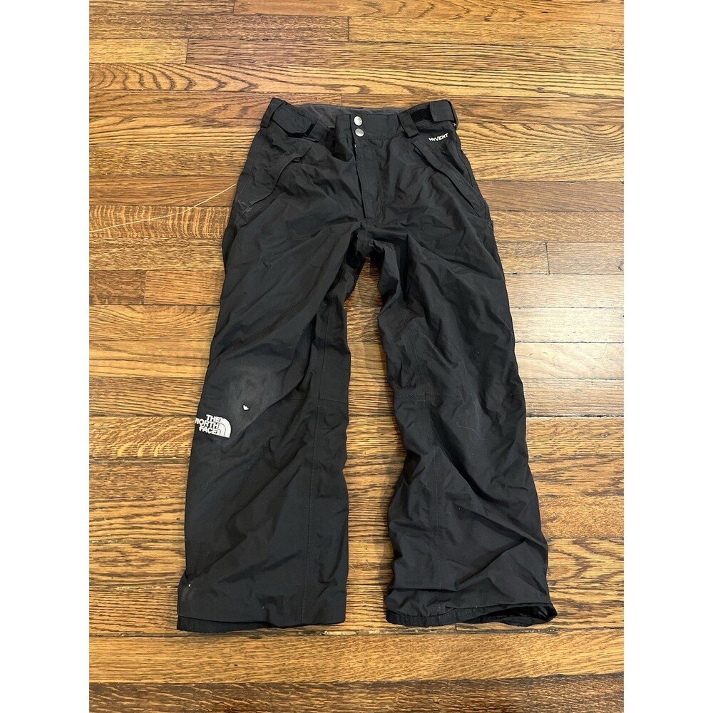 THE NORTH FACE Pants Boys Medium 10/12 Black HYVENT Ski Snowboard Winter Outdoor